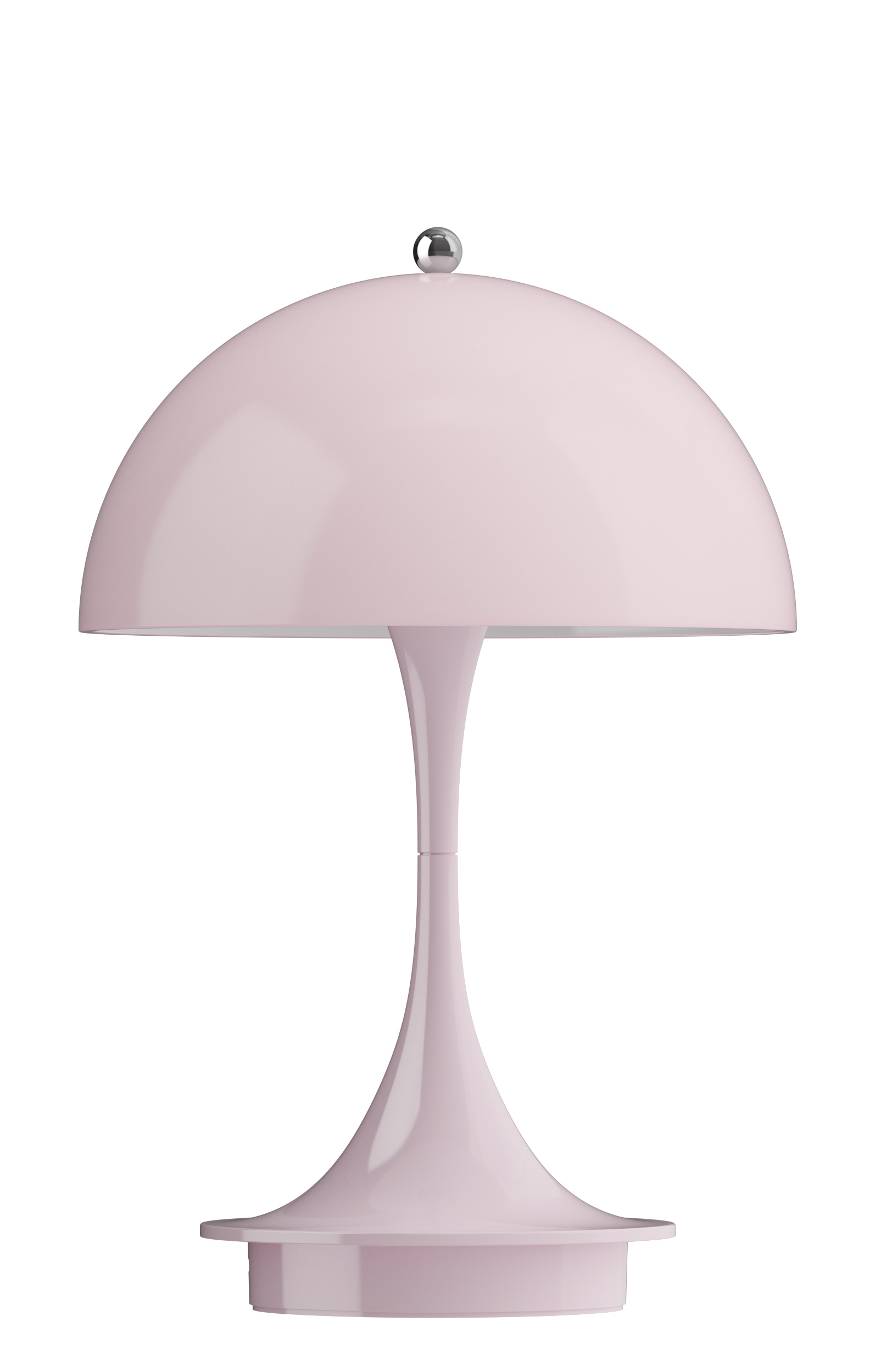 Panthella 160 Portable V3 Akku LED-Tischleuchte Indoor/Outdoor Louis Poulsen Opal rosa