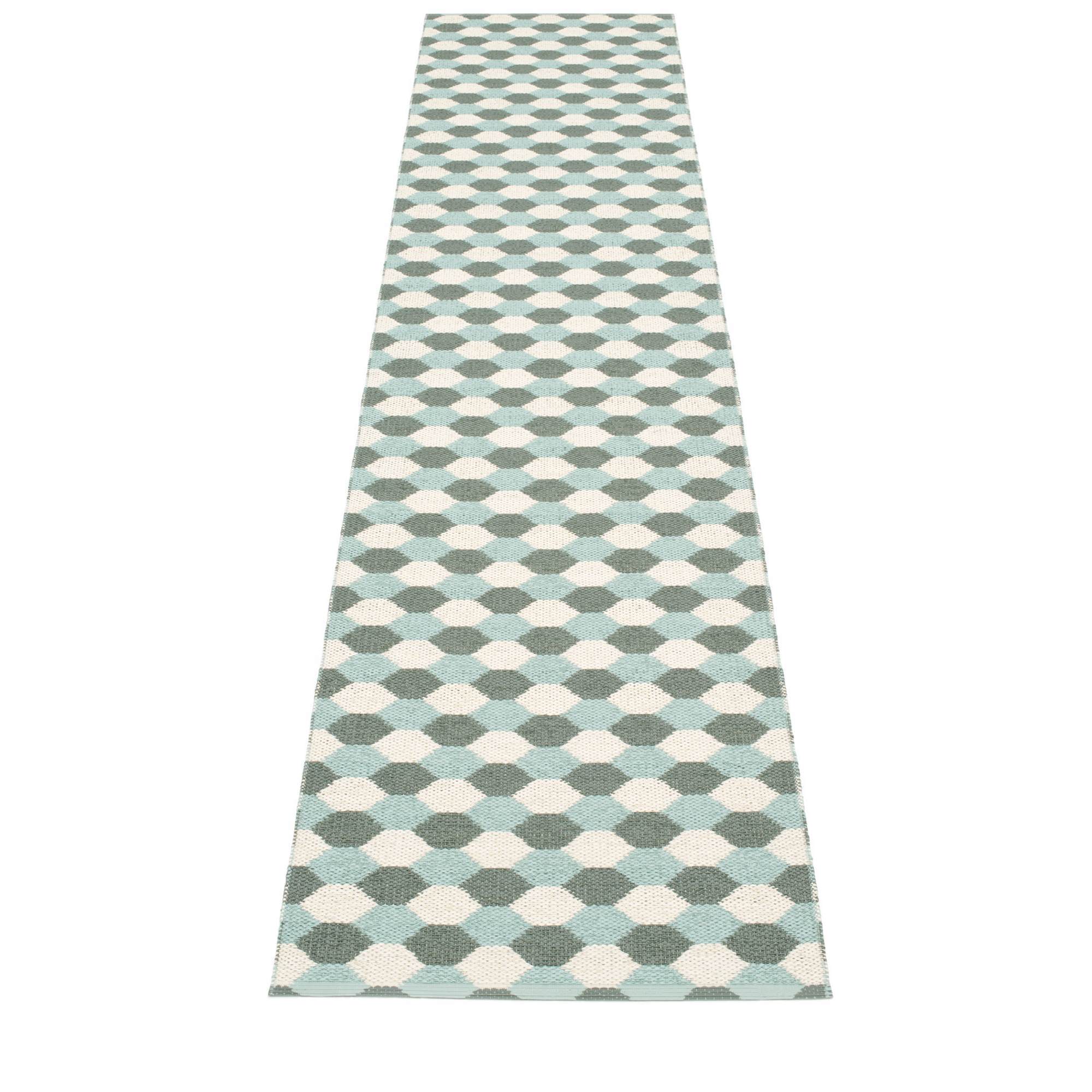 Dana Kunststoffteppich 70x400 army Pappelina