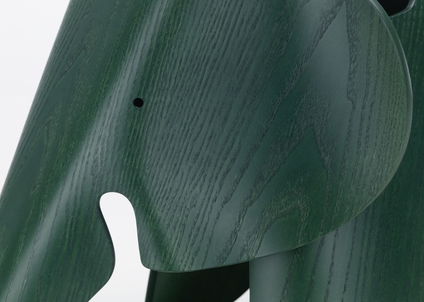 Eames Elephant Hocker Dunkelgrün Vitra LIMITED EDITION EINZELSTÜCK