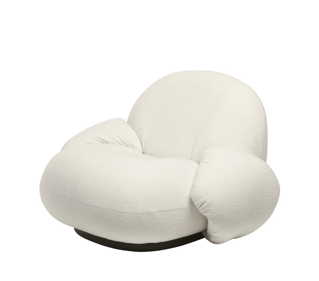 Pacha Lounge Chair Sessel mit Armlehnen Gubi