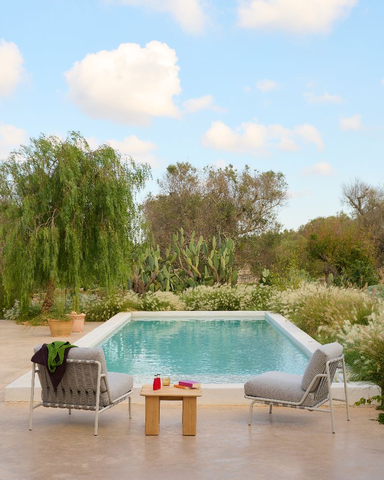 Assemble Coffee Table Couchtisch 55x55 cm Teak Outdoor Muuto 