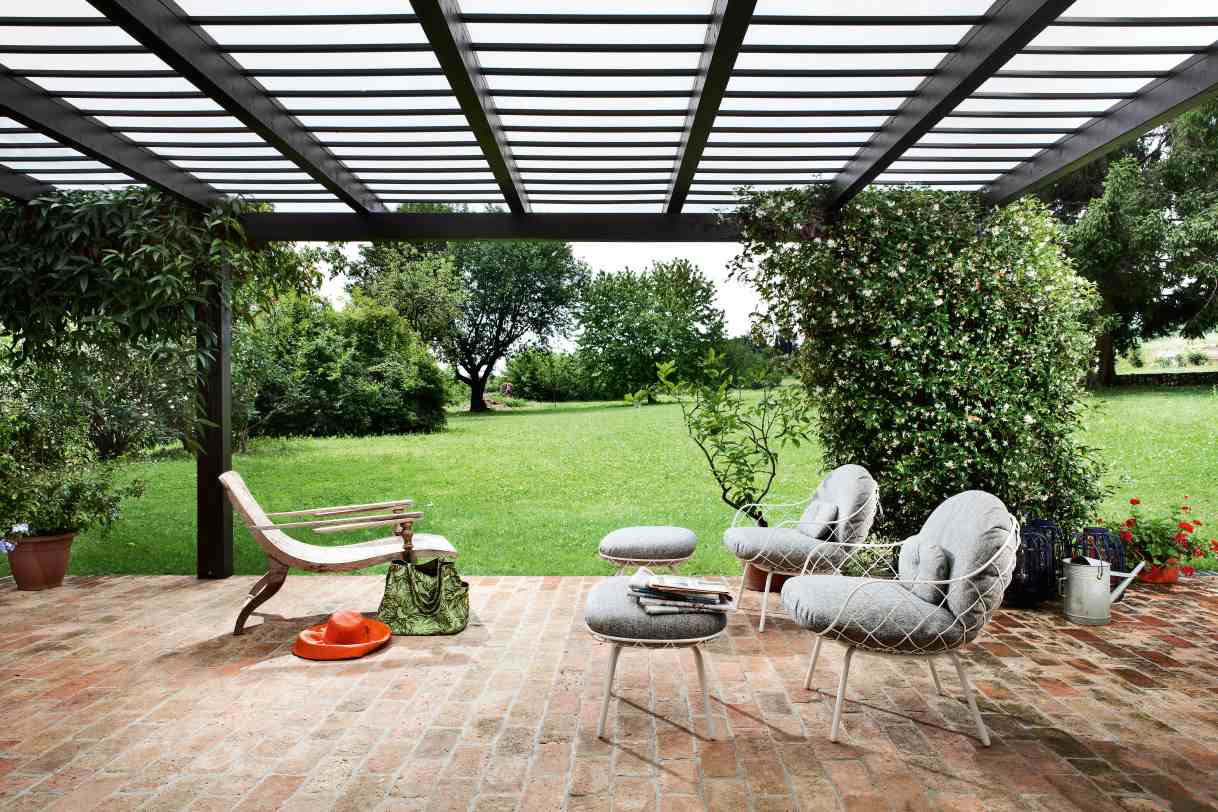 Piña Low Chair Niedriger Sessel Outdoor Magis