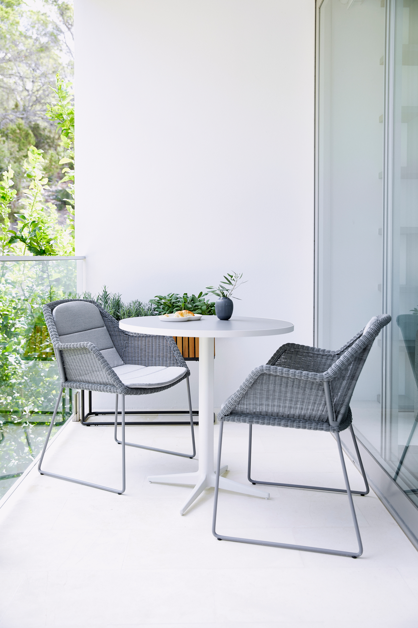 Breeze Sitz- Rückenkissen für Outdoor Stuhl Kufengestell Cane-Line