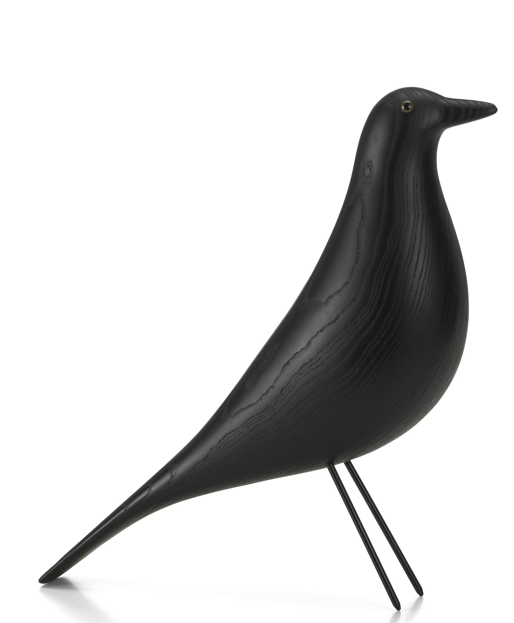 Eames House Bird Skulptur Esche schwarz Vitra NEUE VERSION