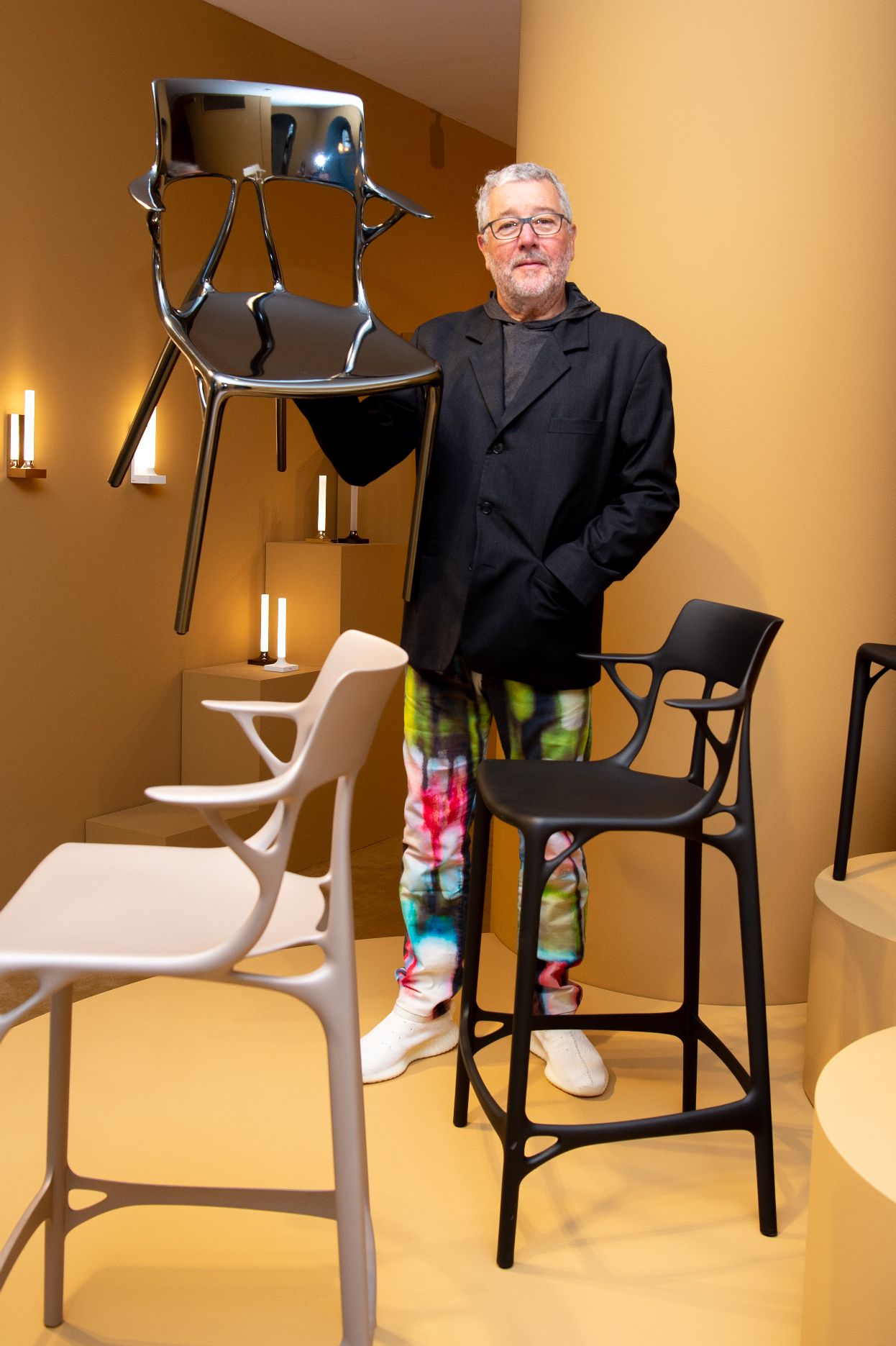 A.I. Barstool Barhocker H 98 cm Kartell