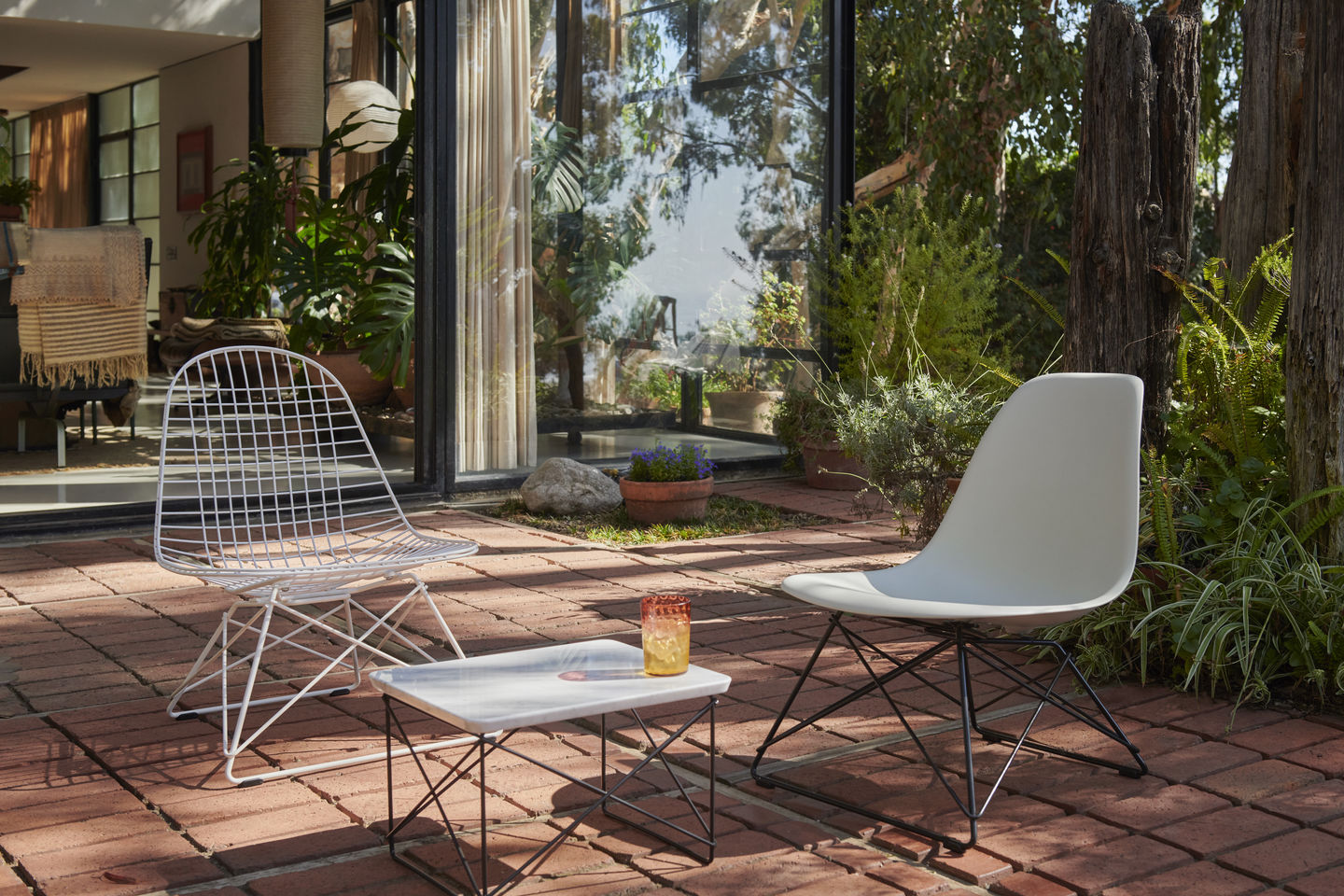 LKR Wire Chair Stuhl ungepolstert Vitra