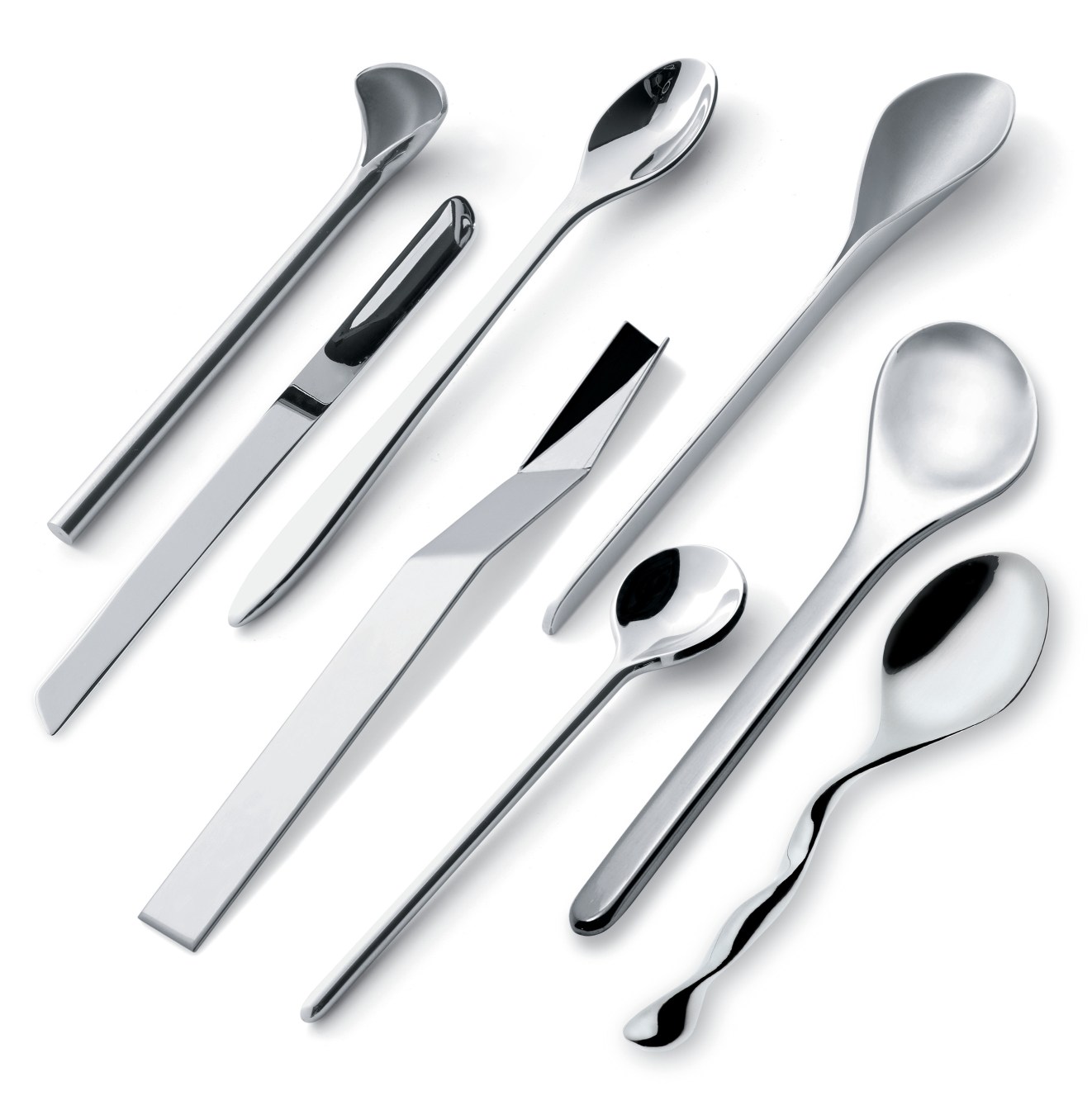 Il caffè/tè Kaffeelöffel 8er-Set Alessi