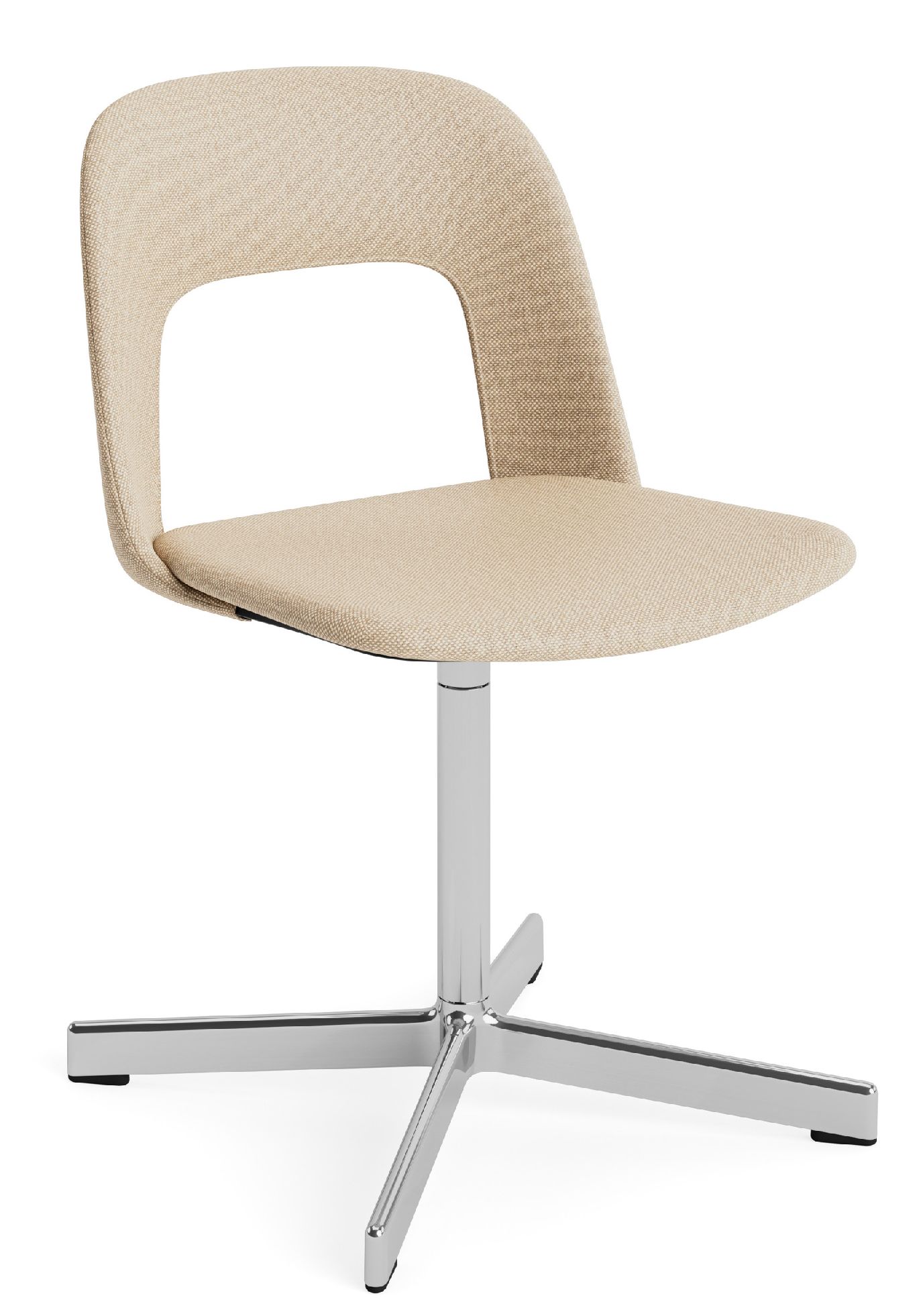 Layout Side Chair 134 4-Stern Drehfuß Stuhl Hay