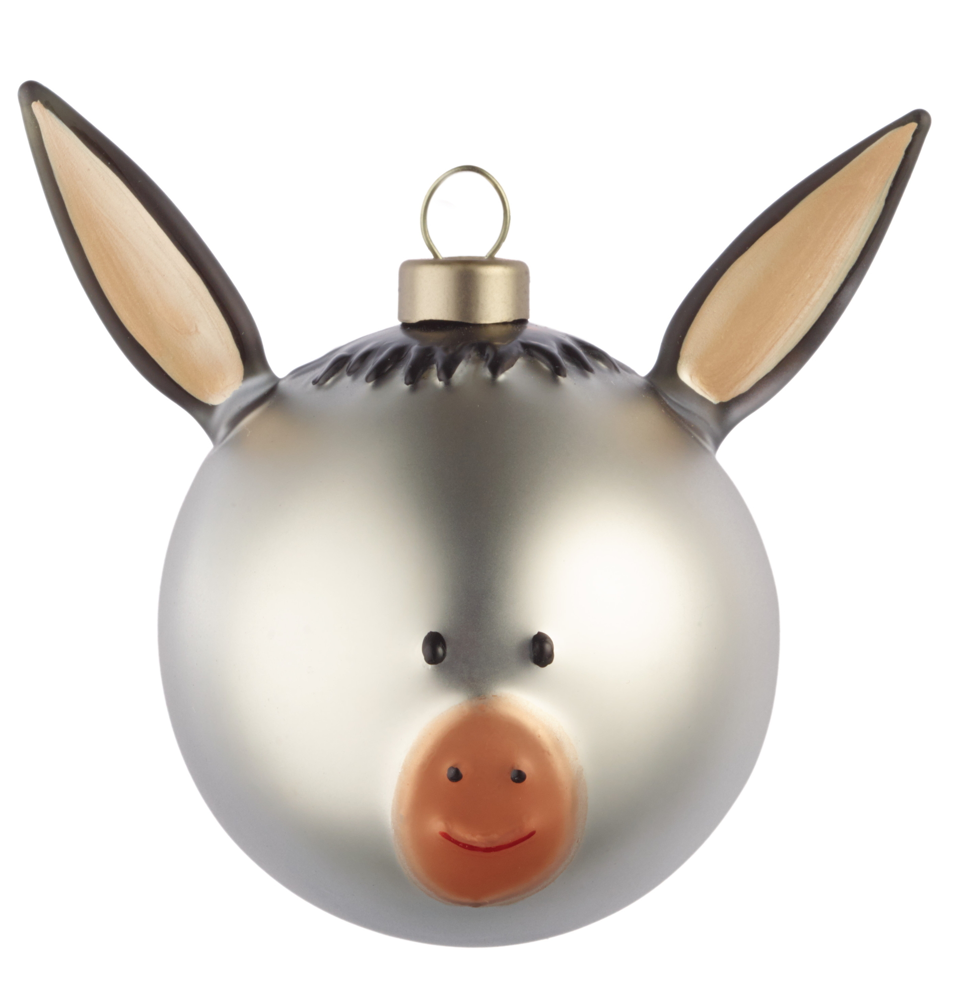 Palle Presepe - Asinello Esel große Weihnachtskugel Alessi AMJ13 5