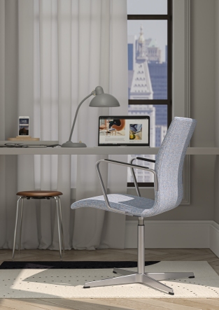6556 T Tischleuchte KAISER idell Fritz Hansen Easy grey