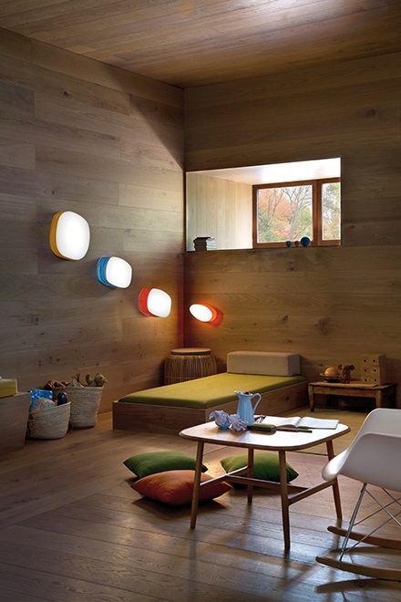 Guijarro G5 Wandleuchte / Deckenleuchte Mittel  LZF Lamps
