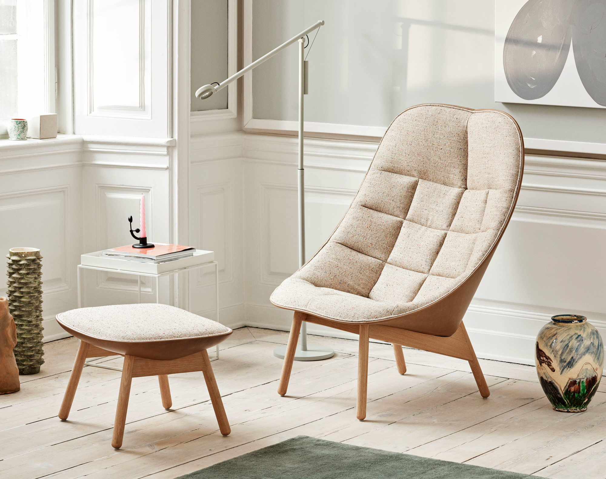 Fifty-fifty Floor Lamp Stehleuchte Hay