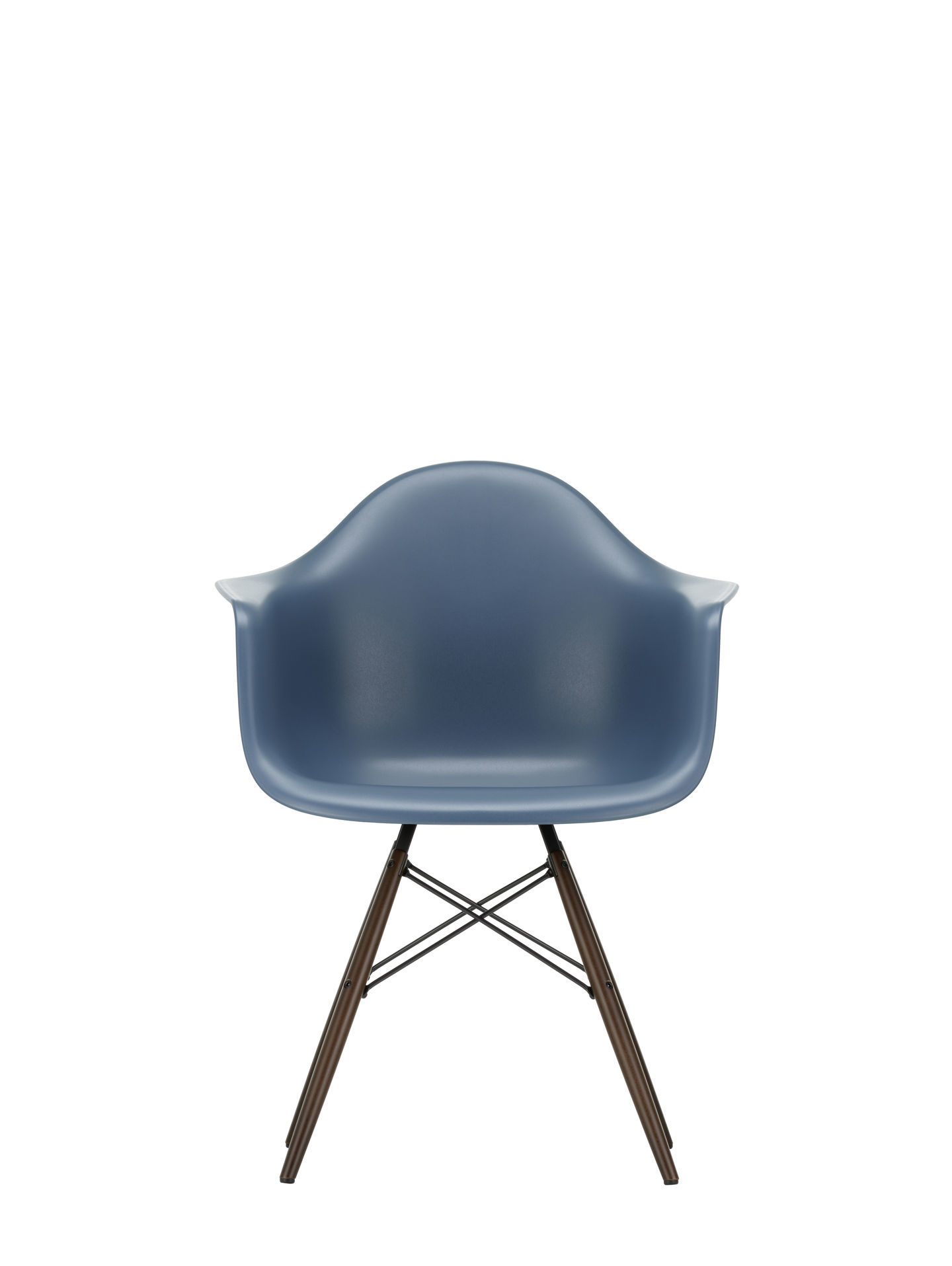 Eames Plastic Arm Chair DAW Stuhl Vitra Ahorn dunkel - Forest