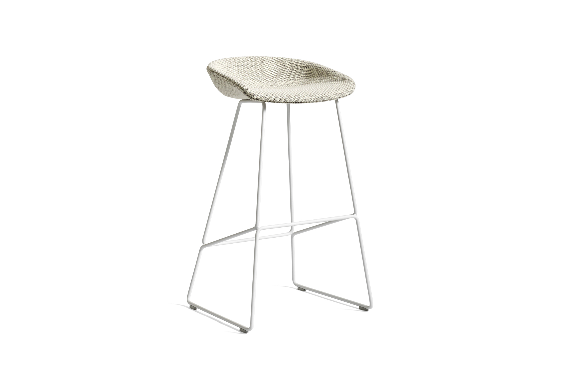 About a Stool AAS 39 / AAS39 Barhocker mit Vollpolster Hay