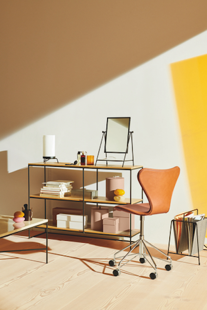 Table Mirror Tischspiegel Fritz Hansen EINZELSTÜCK