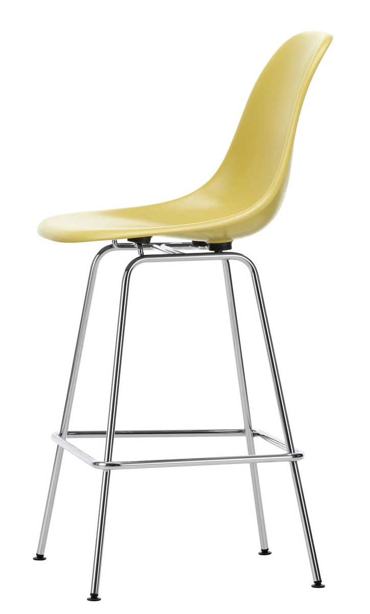 Eames Fiberglass Bar Stool Medium Barhocker Vitra