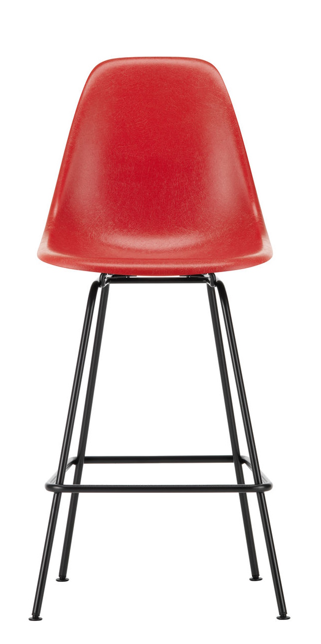Eames Fiberglass Bar Stool Medium Barhocker Vitra