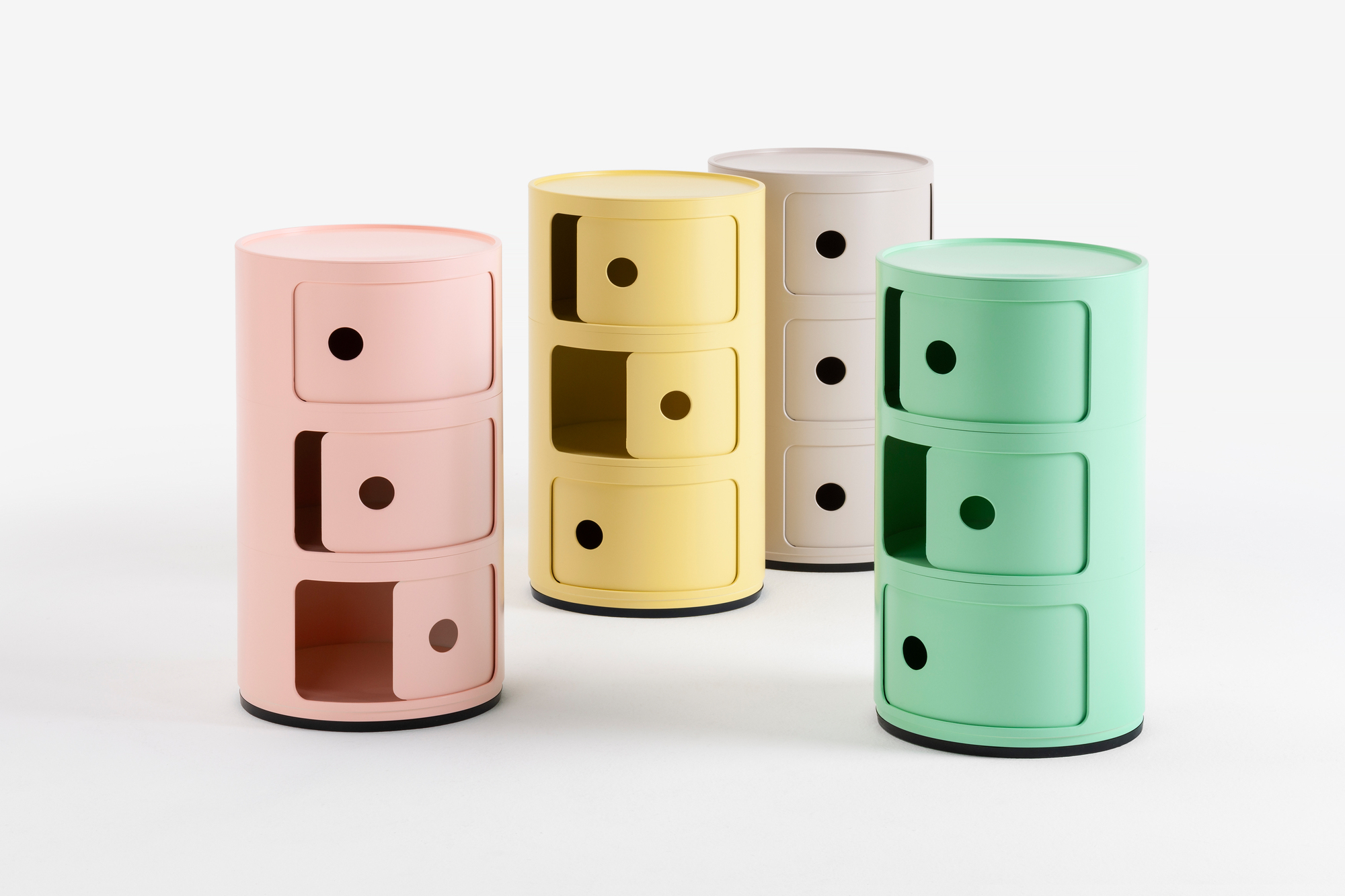Componibili BIO 5970 3-er Element GRÜN Kartell EINZELSTÜCK