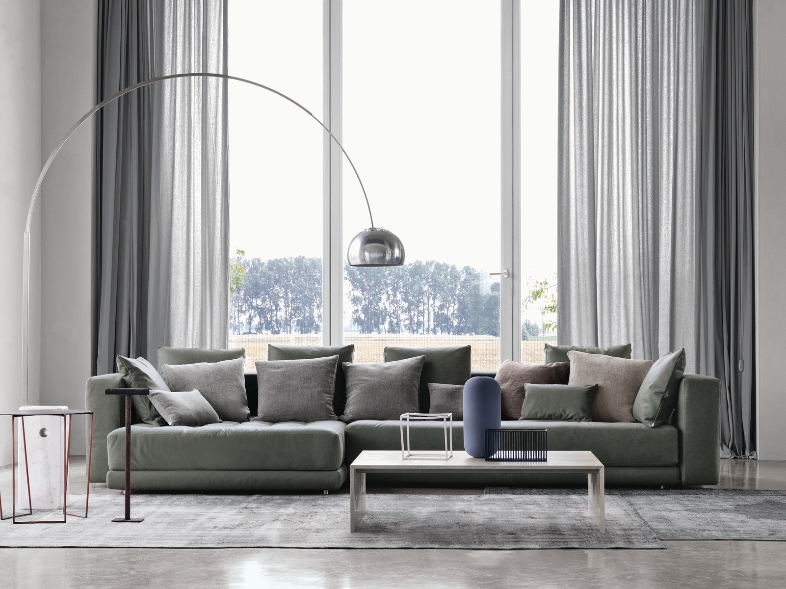 Arco LED Stehleuchte Flos