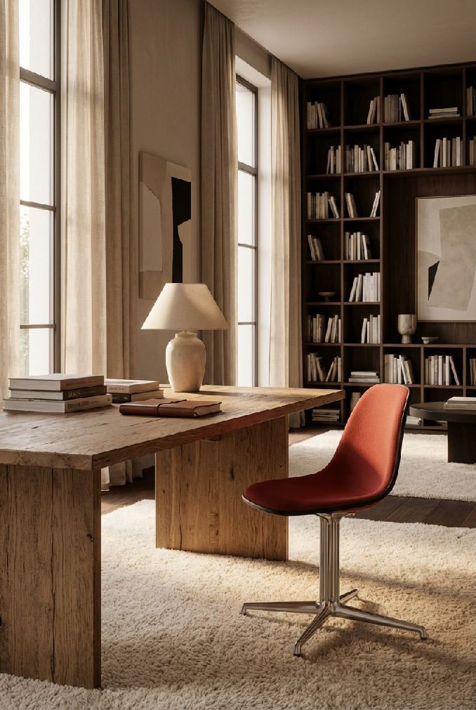 Eames Plasic Side Chair DSL RE Stuhl Vollgepolstert Vitra  