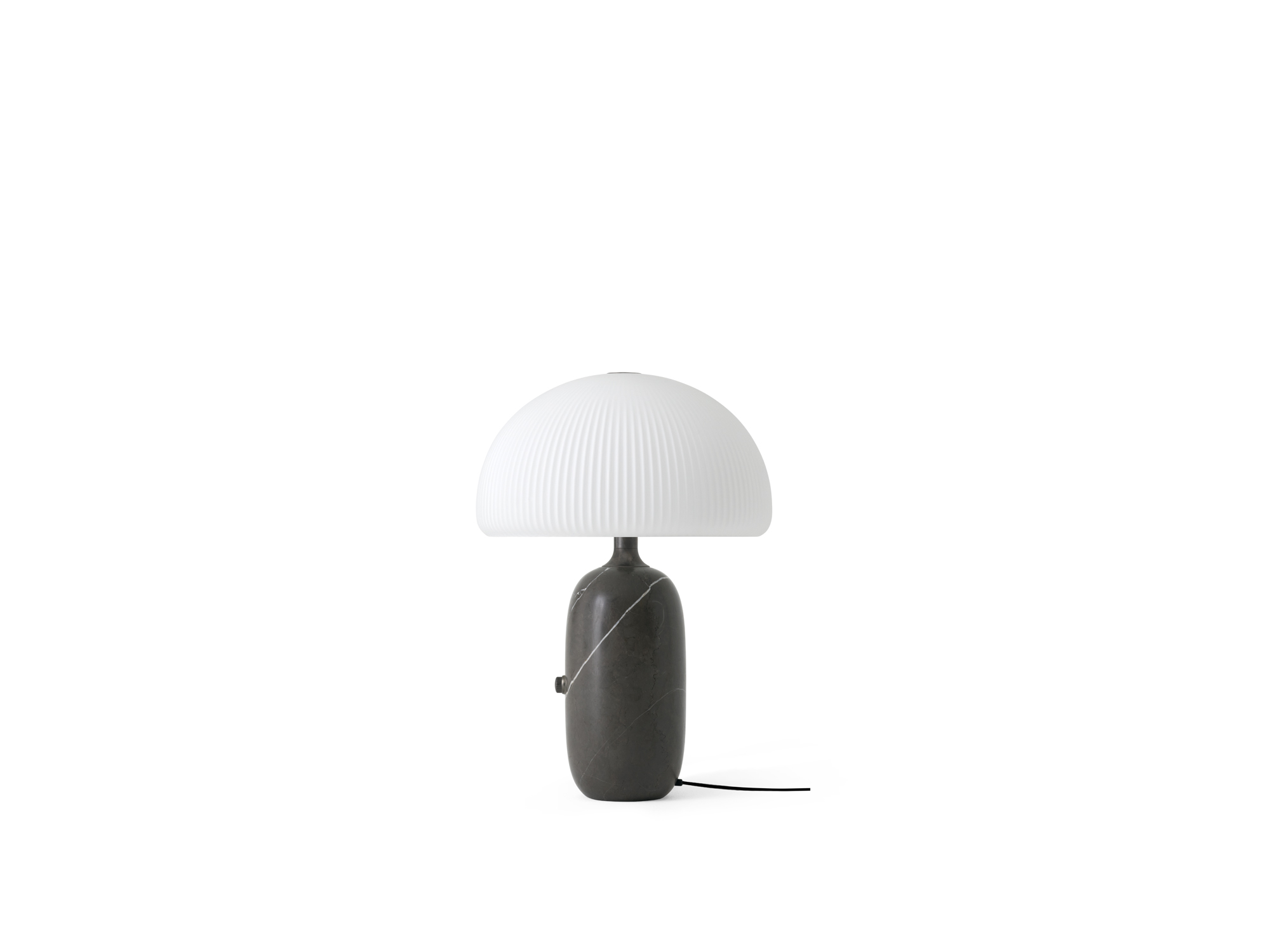 Sculpture Tischlampe klein grau Vipp