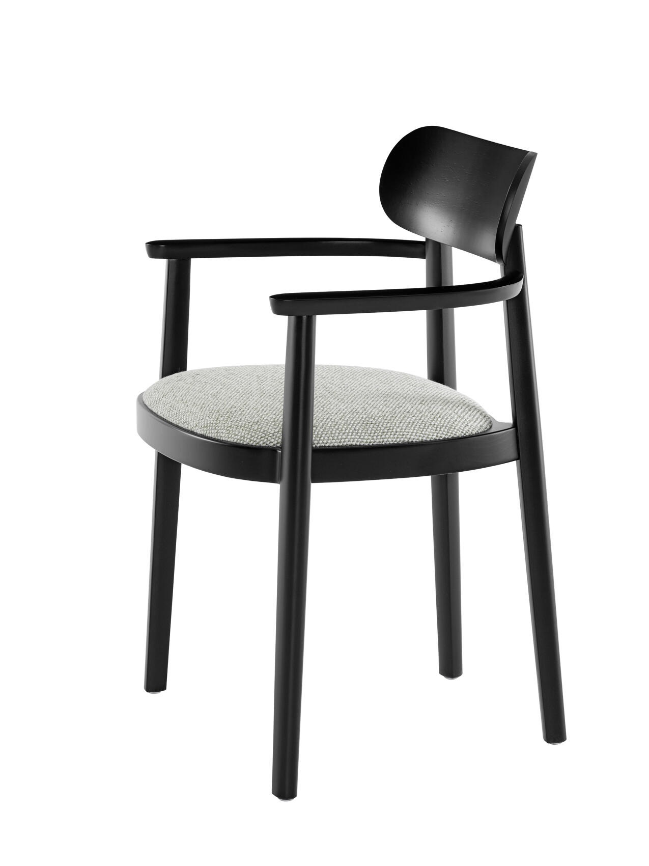 118 SPFV Holzstuhl mit Armlehnen Thonet