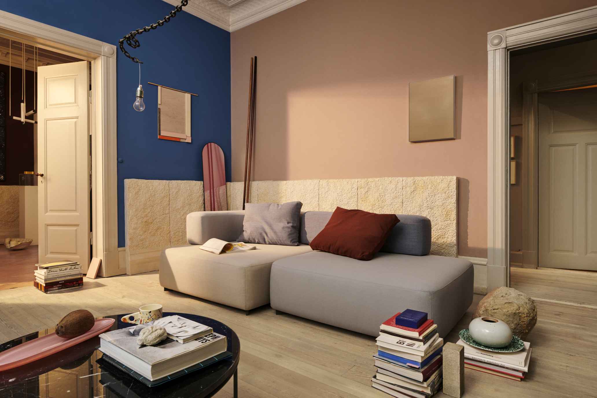 Alphabet 2-Sitzer Sofa Armlehne Rechts Fritz Hansen