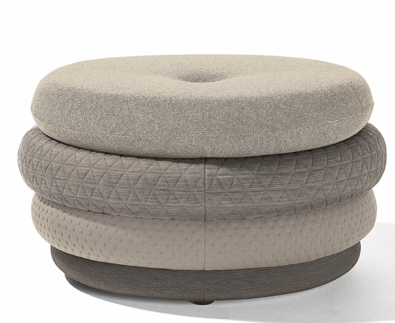 Fat Tom Pouf Lounge - Hocker ohne Beine Richard Lampert Beige