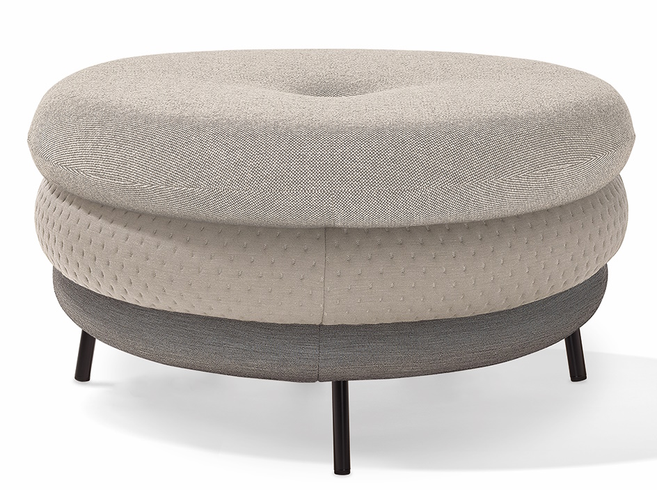 Fat Tom Pouf Lounge - Hocker Richard Lampert  Beige
