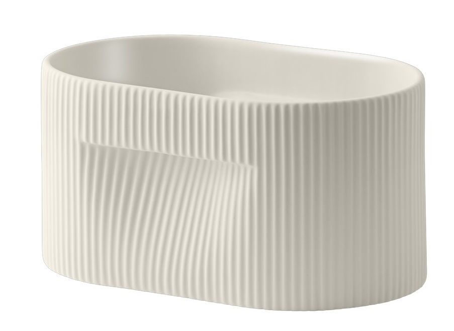 Ridge Planter Blumentopf Muuto Off-white H 13 cm Ridge Planter Blumentopf Muuto Off-white H 13 cm