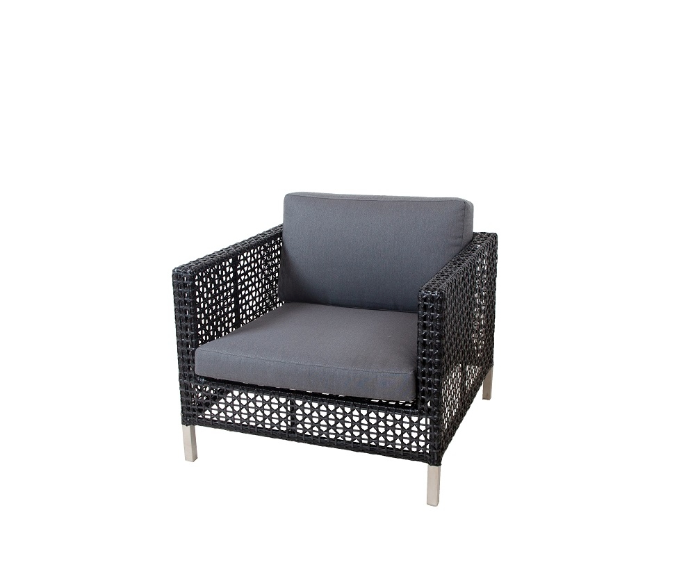 Connect Outdoor Loungessessel inklusive Sitzpolster in grau Cane-Line SONDERAKTION