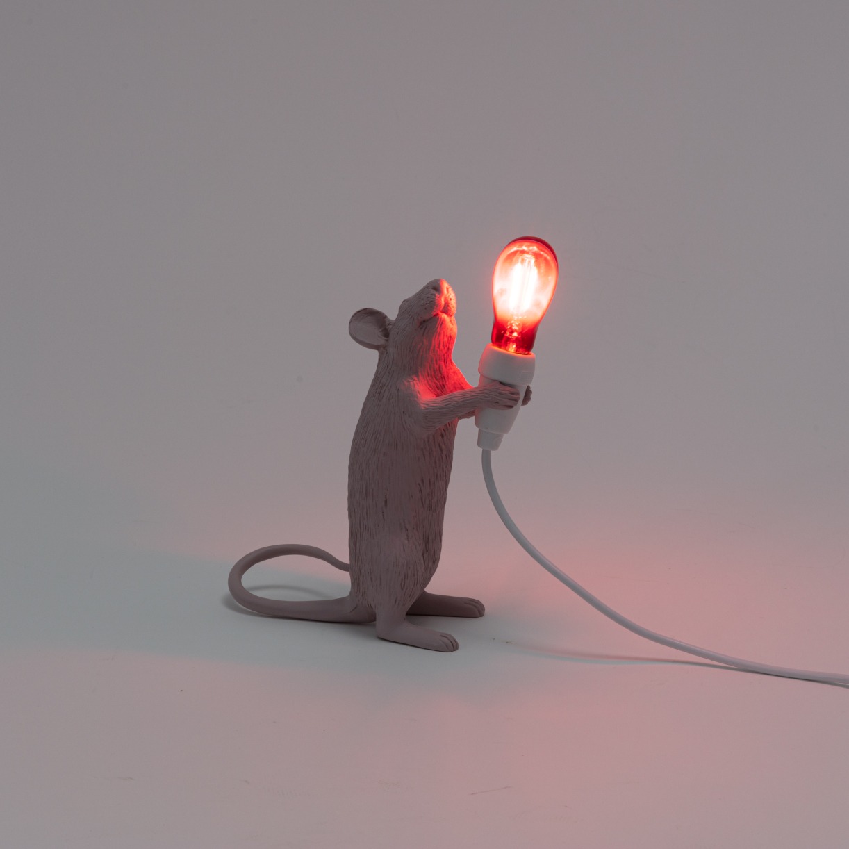 Mouse Lamp Step Love Edition USB Tischleuchte Seletti