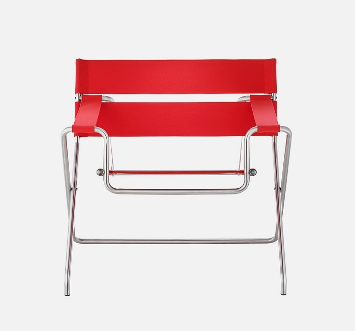 D4 Bauhaus - Faltsessel Tecta Rot