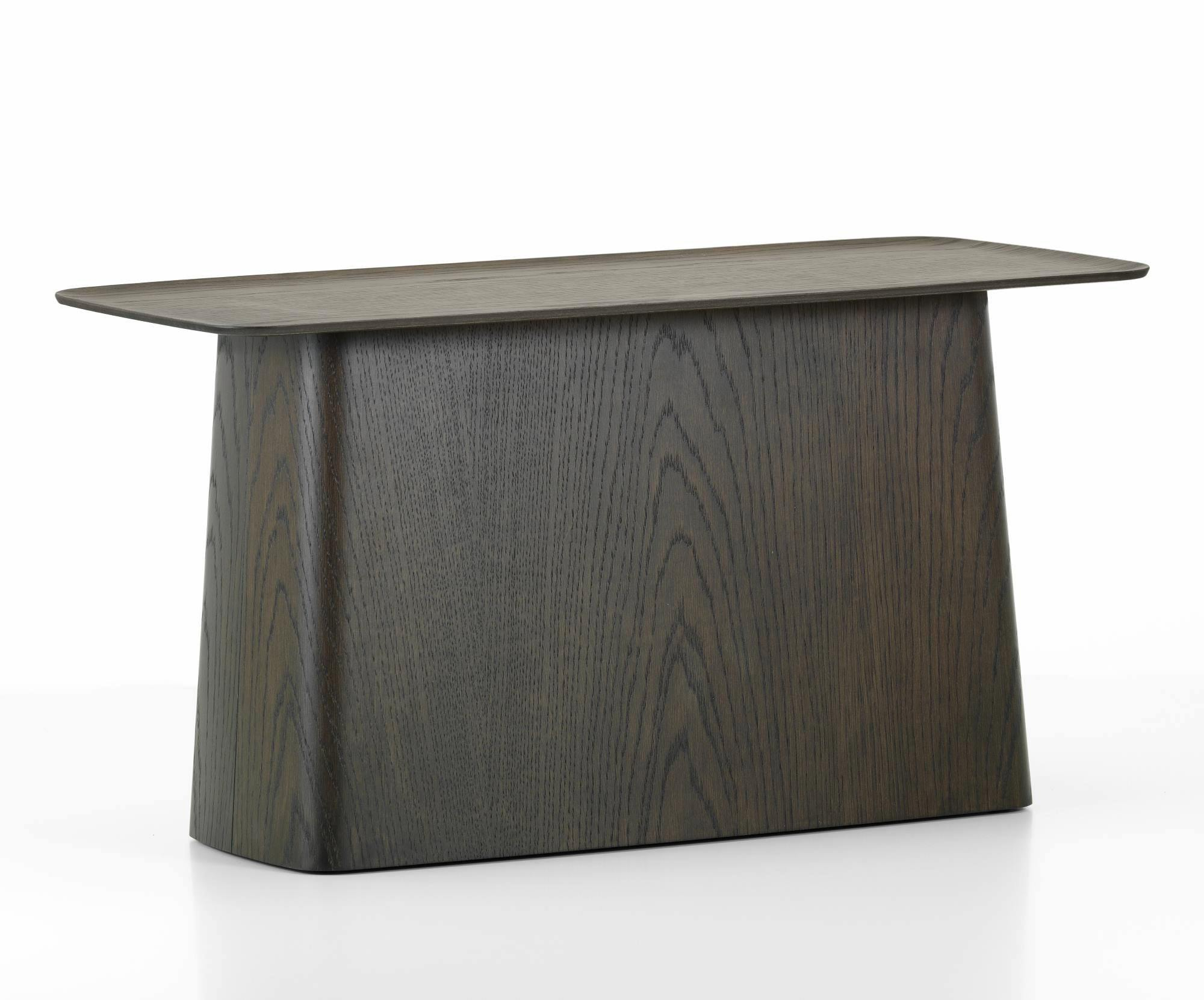 Wooden Side Table Beistelltisch Eiche groß Vitra