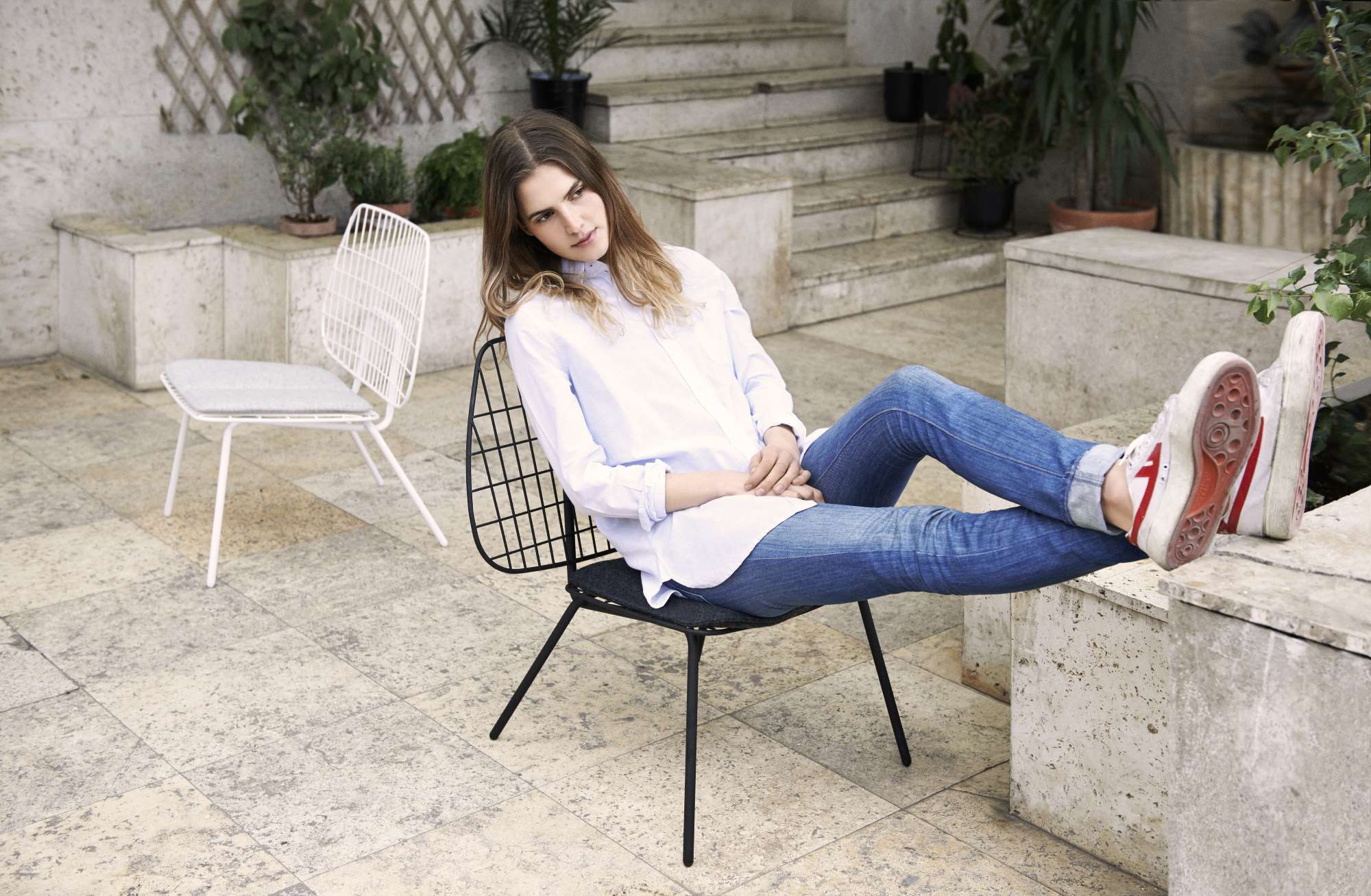 WM String Lounge Chair Sessel Audo