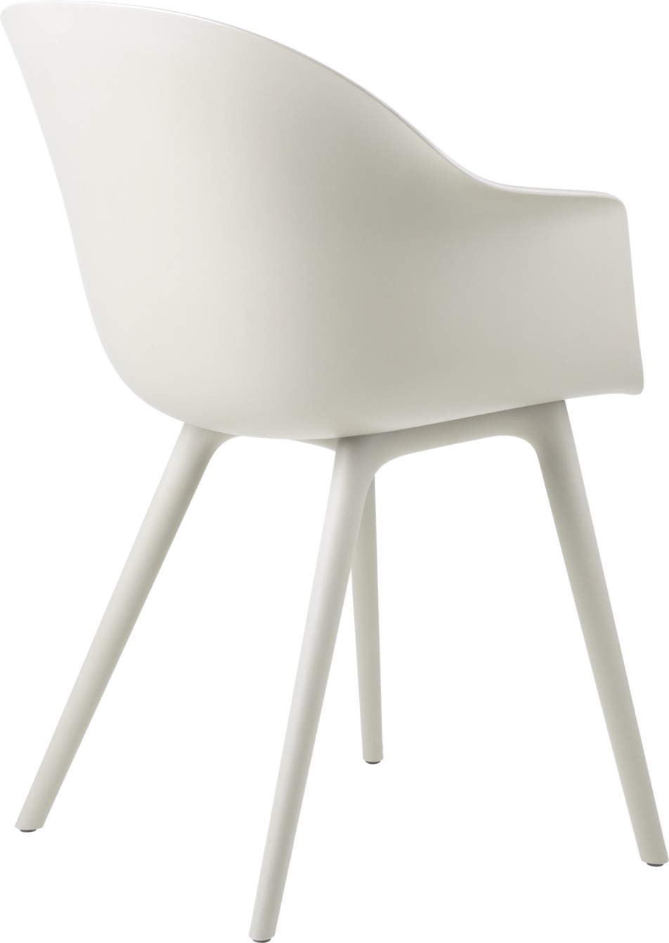 Bat Chair Esszimmerstuhl Outdoor Alabaster White Gubi