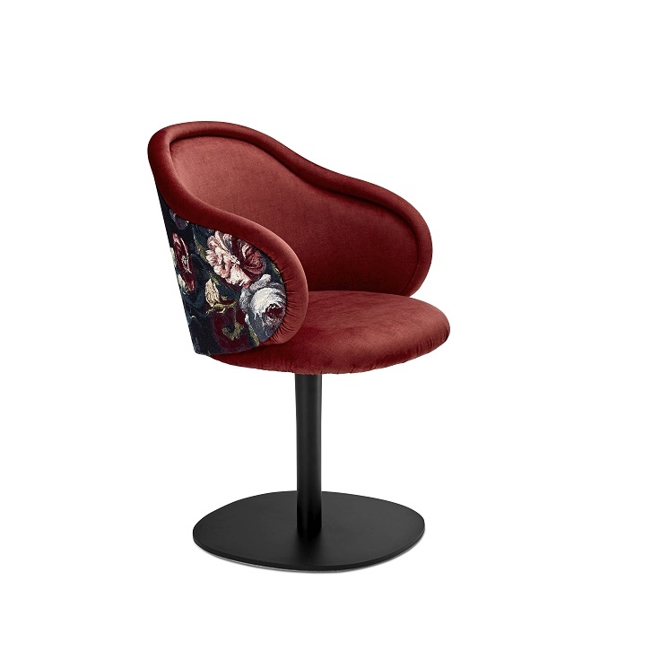 Ona 2020 Curved Armchair Armlehnenstuhl Freifrau Manufaktur