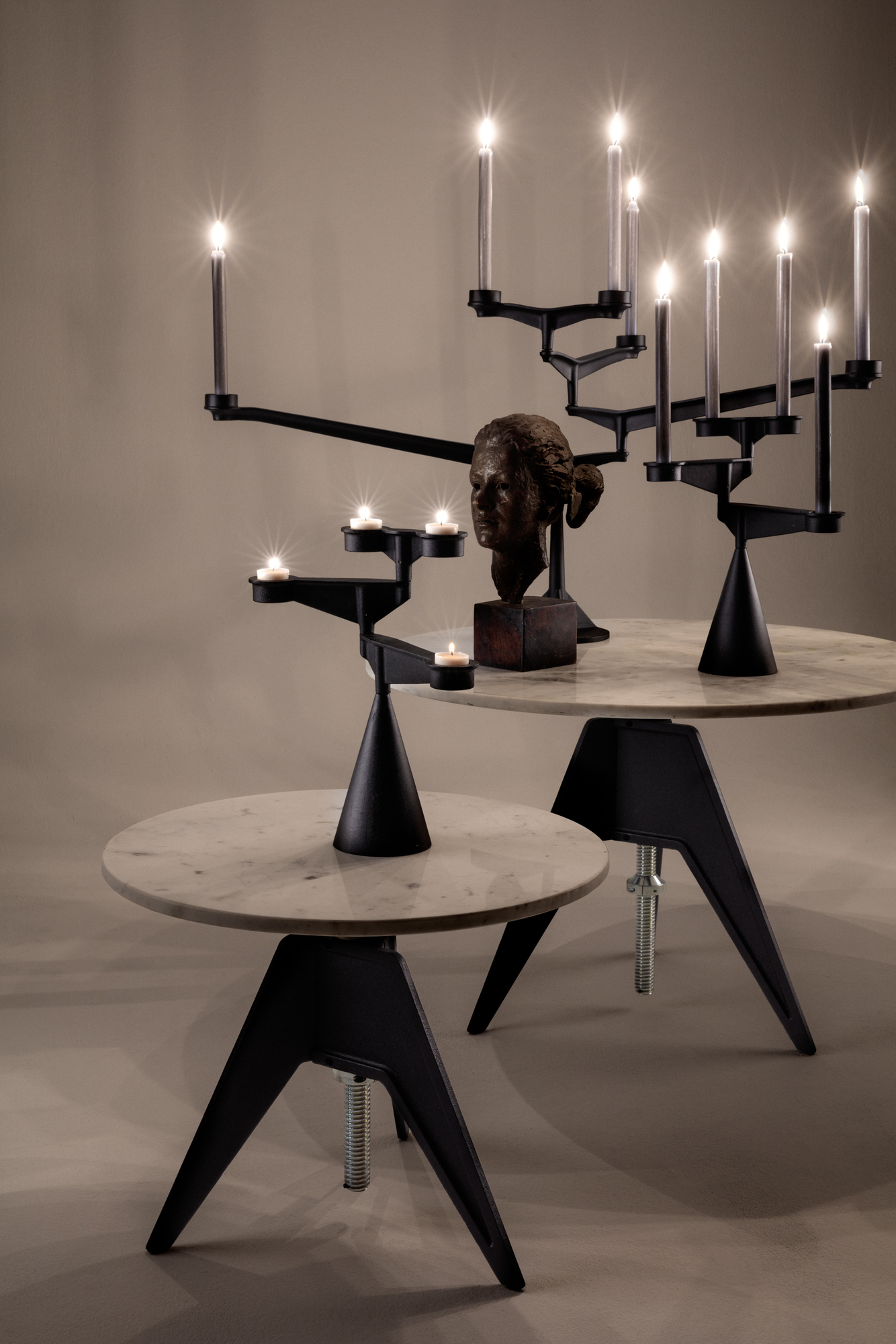 Spin Candelabra Mini Kerzenständer Tom Dixon EINZELSTÜCK