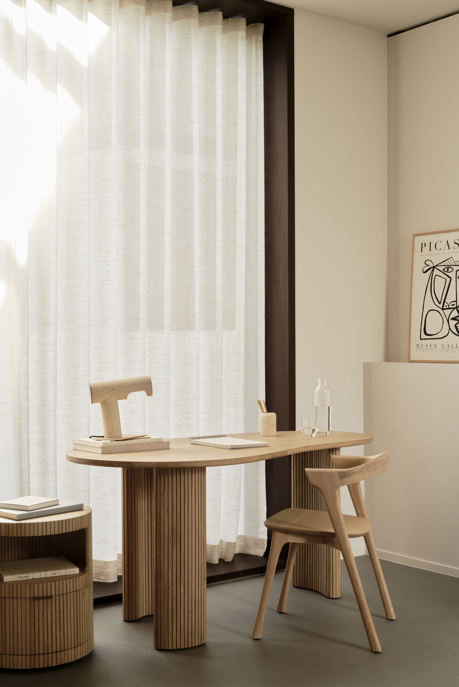 Boomerang Rollcontainer - Eiche Ethnicraft 