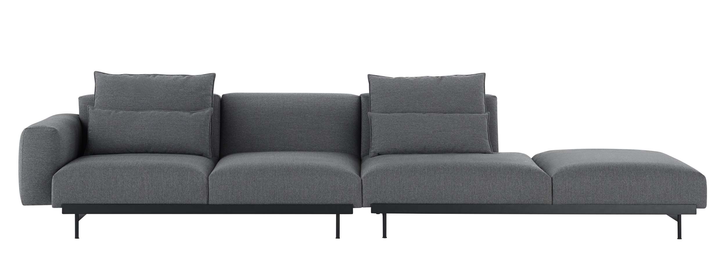 In Situ Modular Sofa 3-Sitzer Chaise Longue Muuto