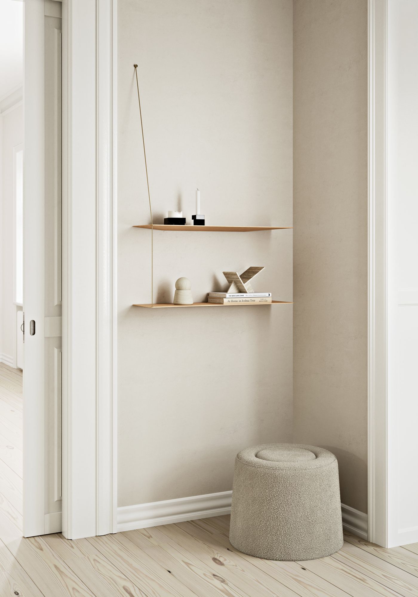 Praline Hocker Ø52cm Woud