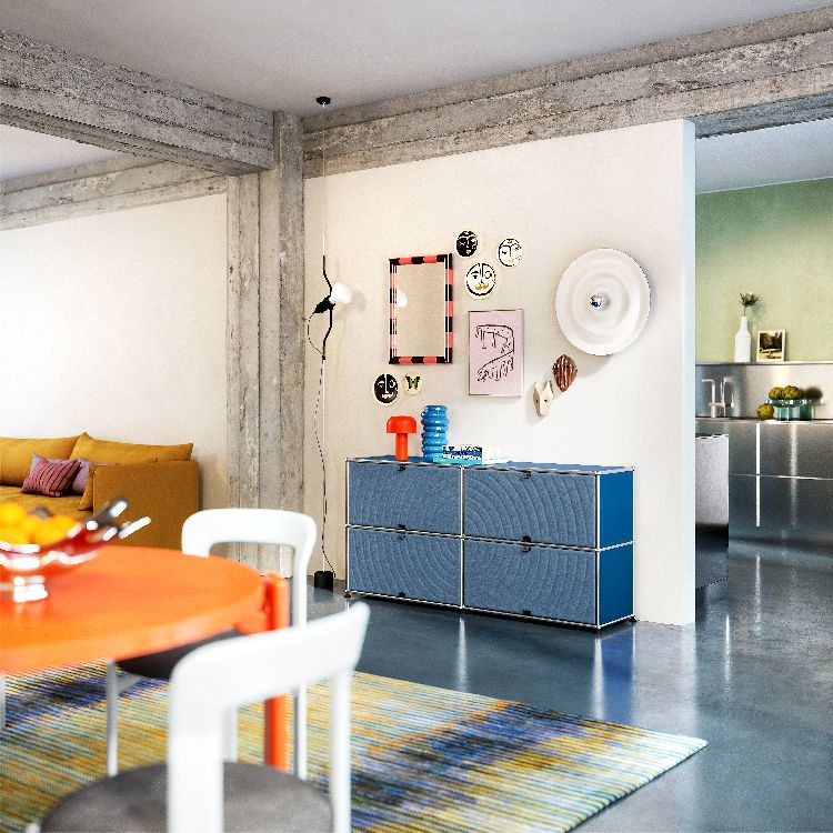 USM Haller Sideboard M68 mit Soft Panels QUICK SHIP