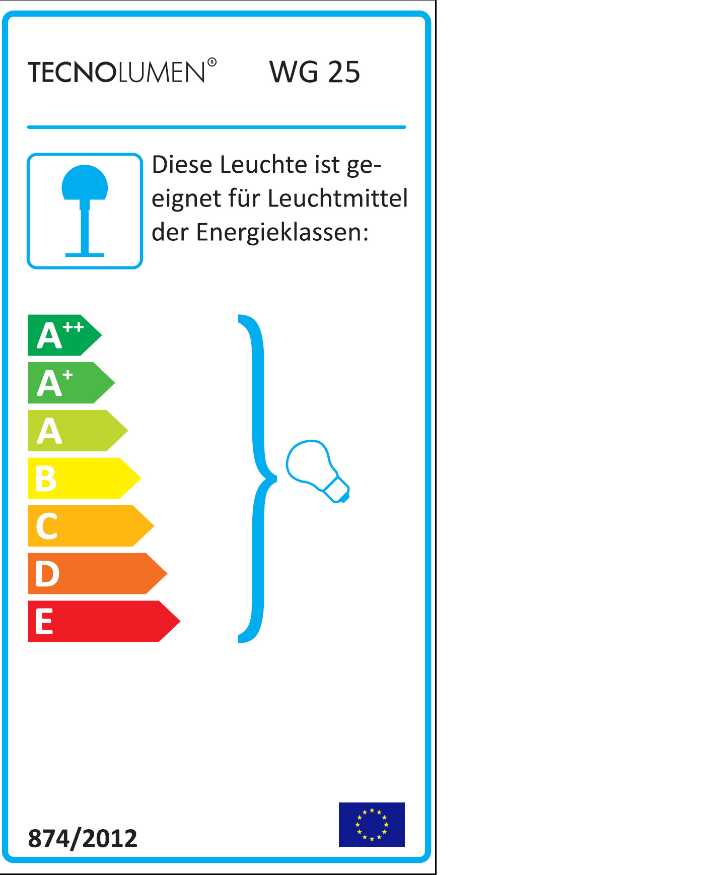 WG 25 GL / WG25GL Wagenfeld Tischleuchte Tecnolumen