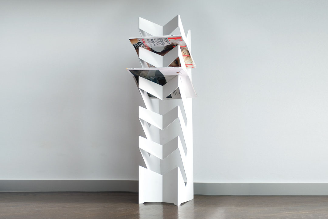 News Boden Zeitungsständer Radius