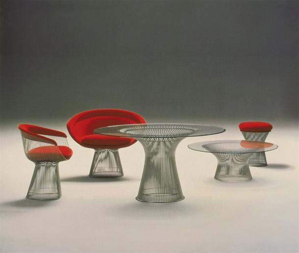 Platner Sitzhocker Knoll International