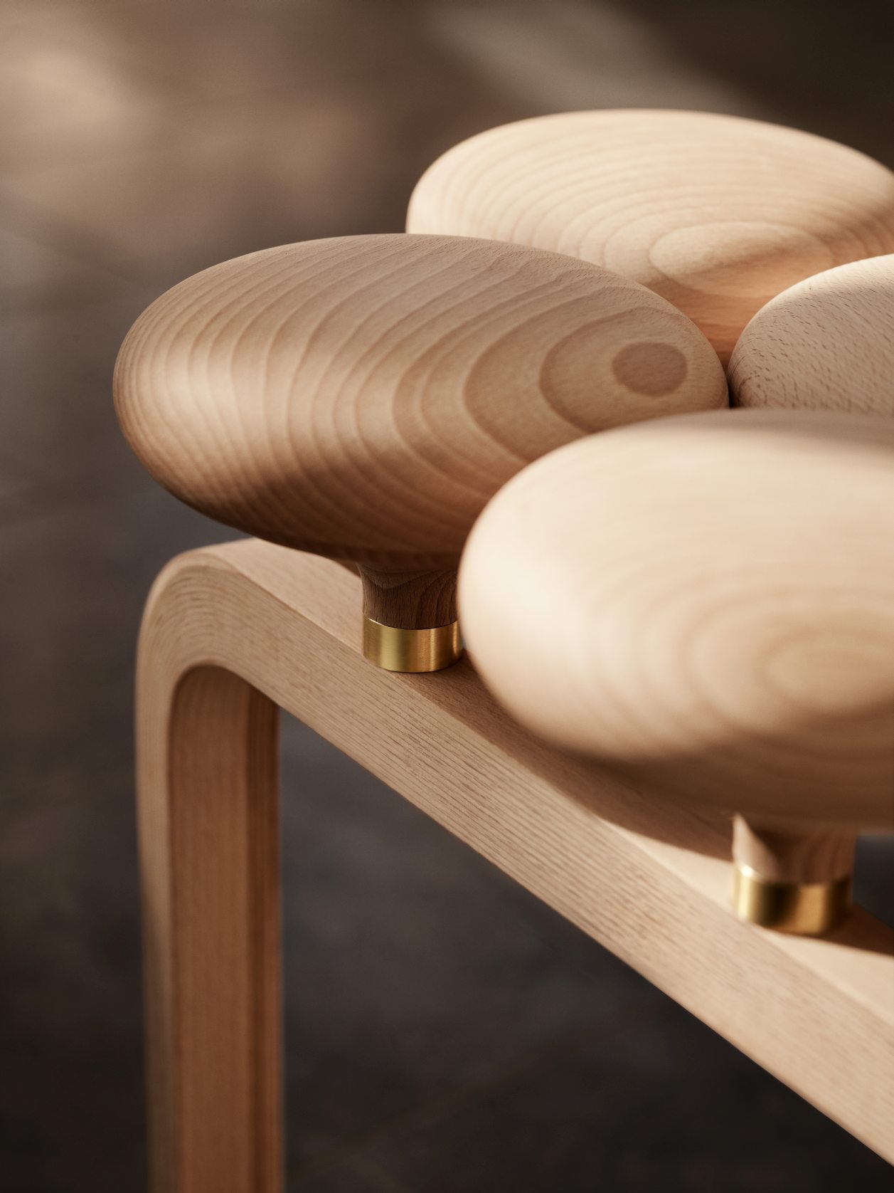 Utzon Stool Hocker Fritz Hansen