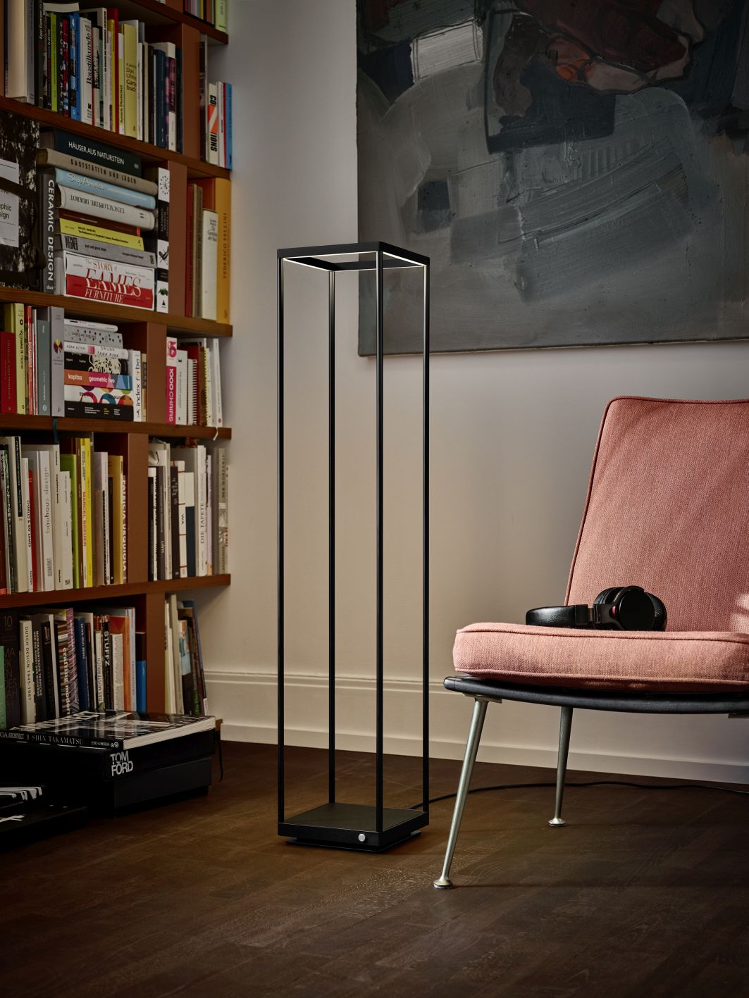 Reflex² Stehleuchte S 100 schwarz Serien Lighting