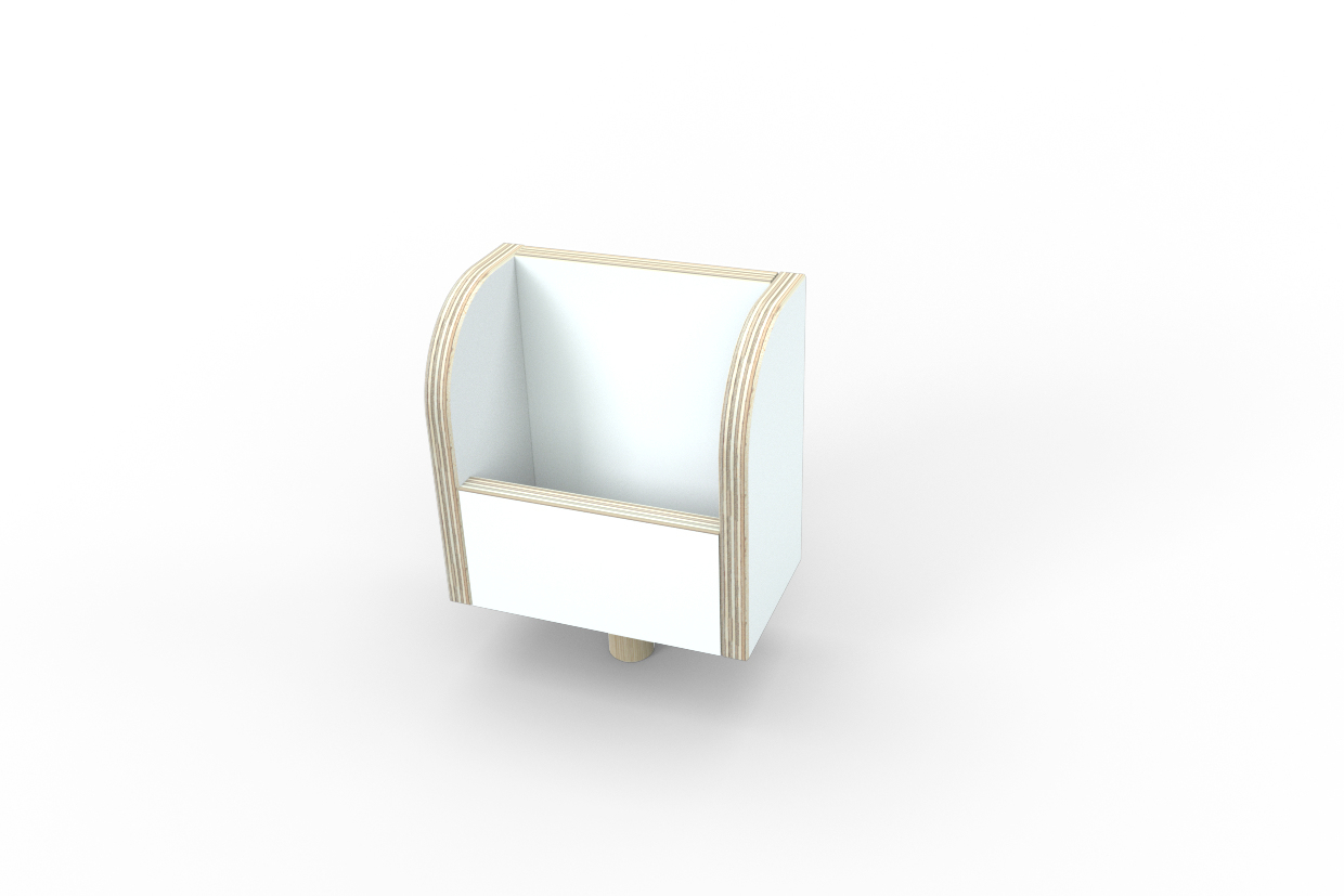 Growing Table Zettelbox für Kindertisch Pure Position