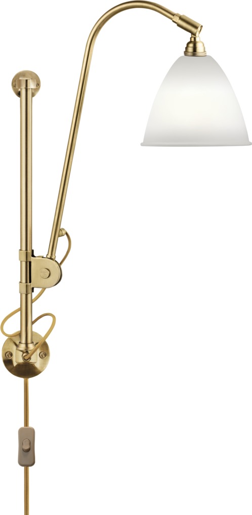 Bestlite BL 5 Wandleuchte Bone China / Messing Gubi