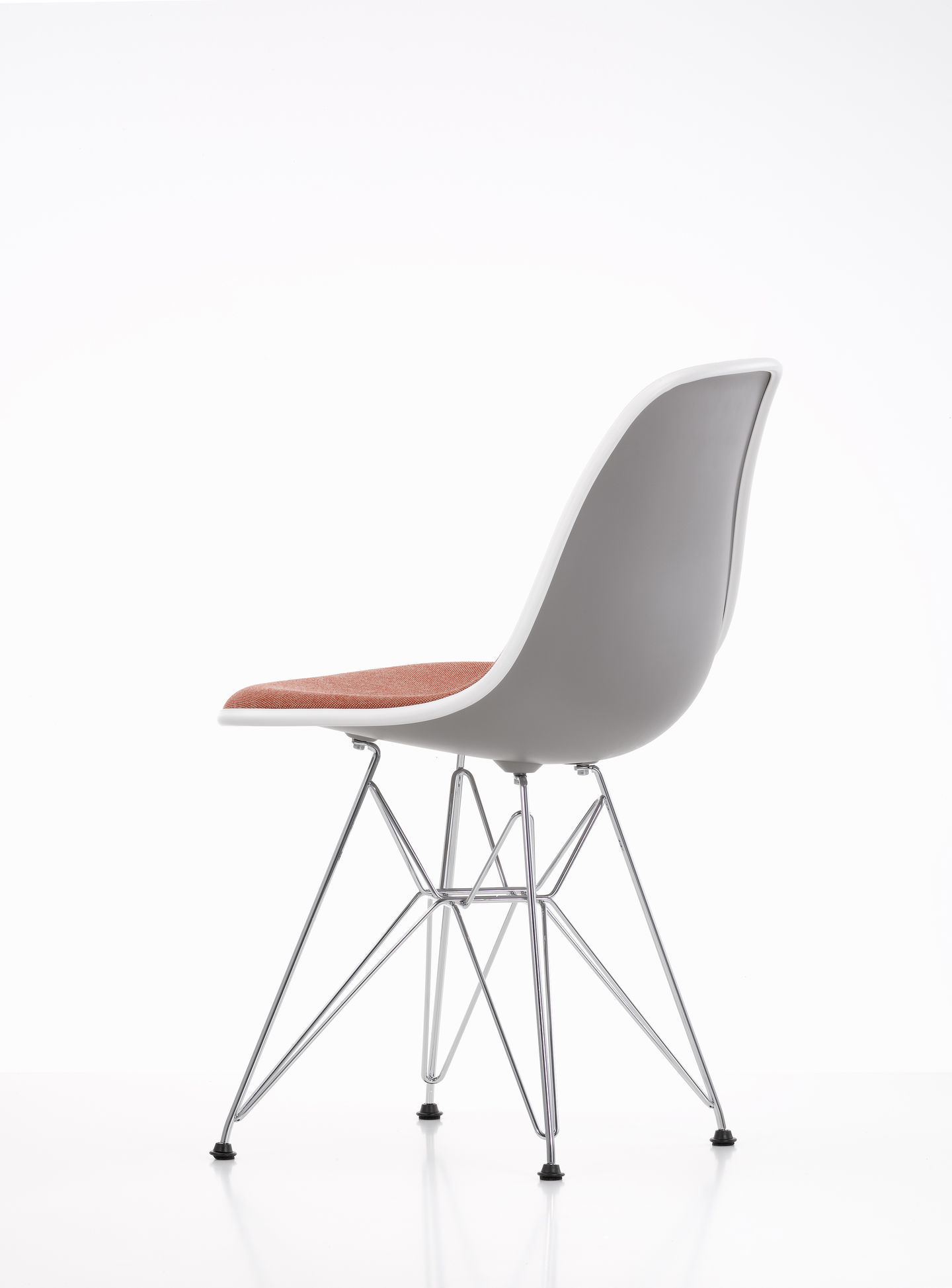 Eames Plastic Side Chair DSR Stuhl Vollgepolstert Vitra